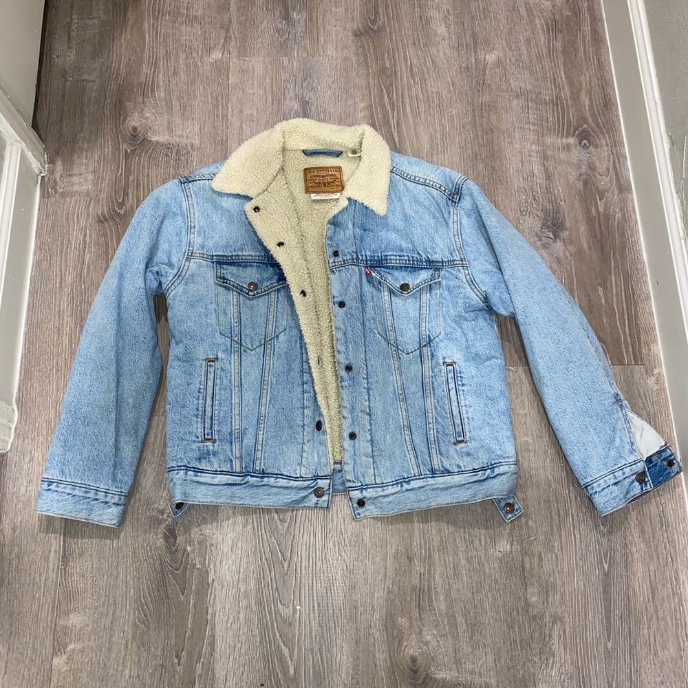 Levi’s Original Trucker Sherpa Jean Jacket